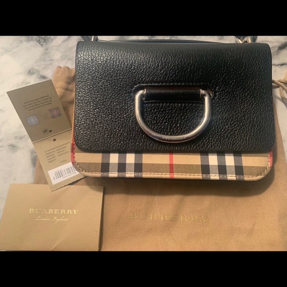 burberry d ring bag mini